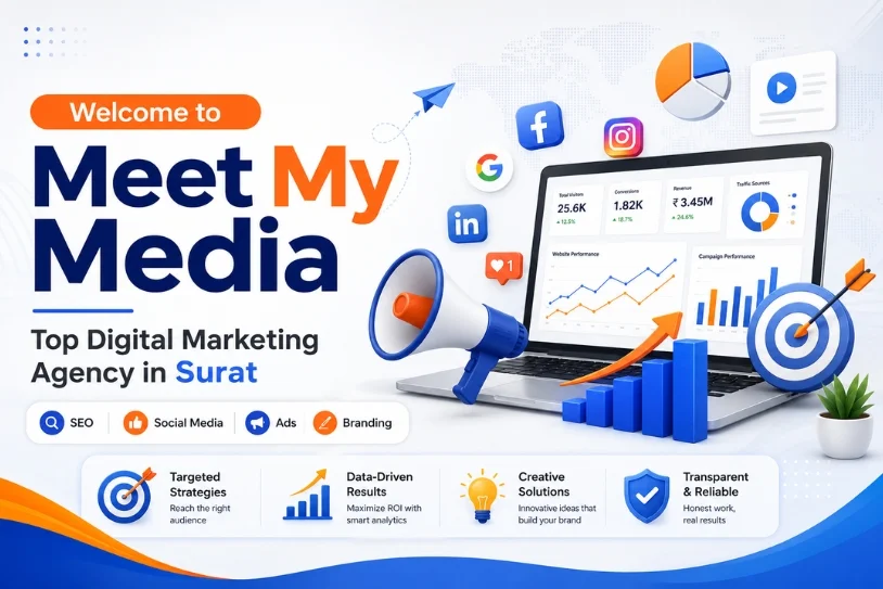 Blog Banner 814X543Pixel Welcome To Meet My Media – Top Digital Marketing Agency In Surat.jpg