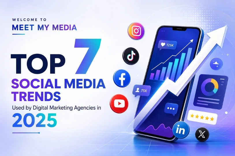 Blog Banner 814X543Pixel Top 7 Social Media Trends Use Digital Marketing Agencies In 2025.Jpg