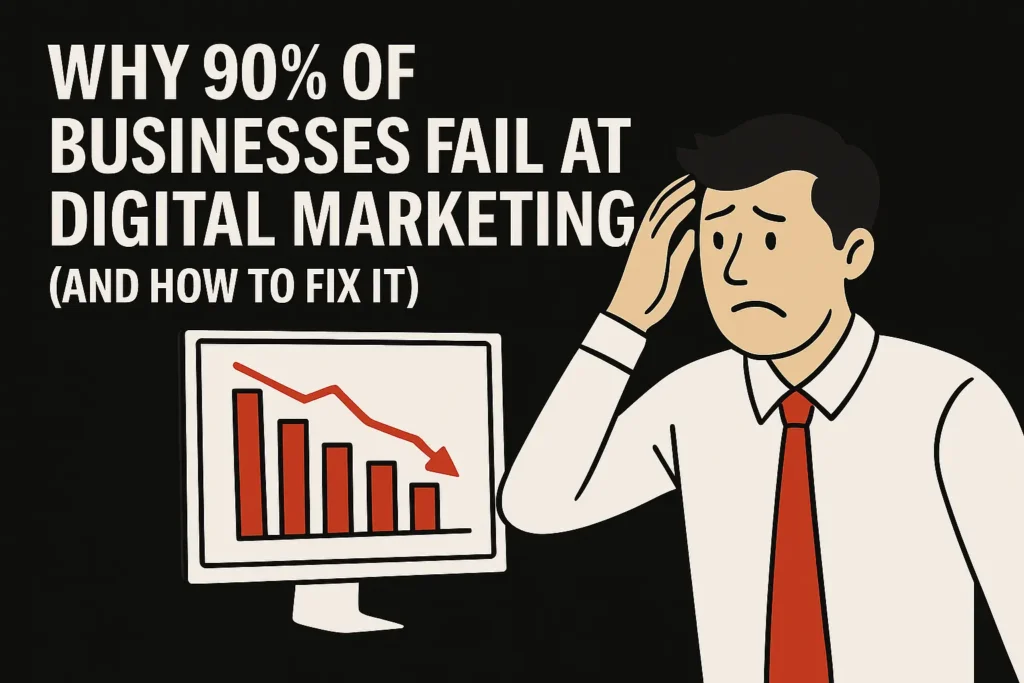 why 90% businesses fail at digital marketing
