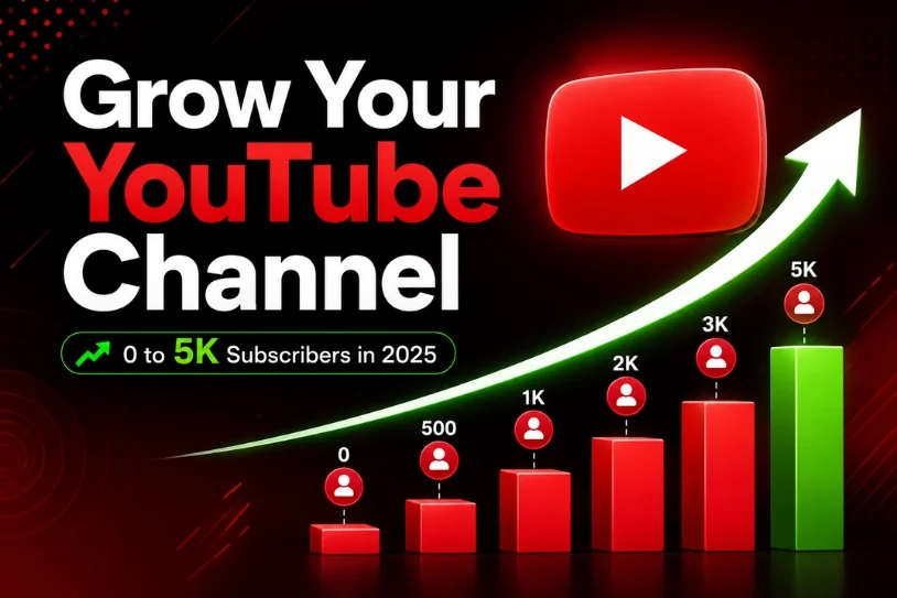 Blog Banner 814X543Pixel How To Grow A Youtube Channel