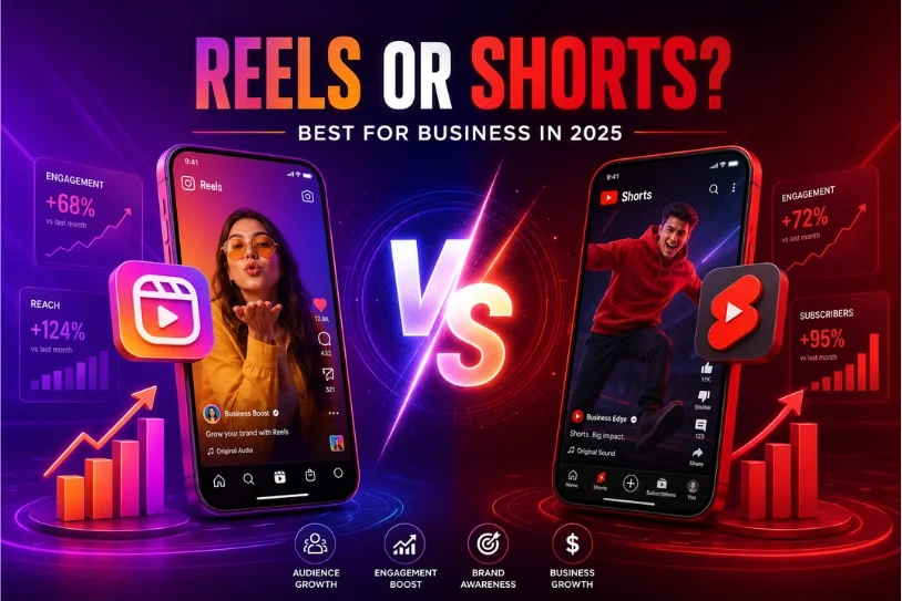 Blog Banner 814X543Pixel Instagram Reels Or Youtube Shorts