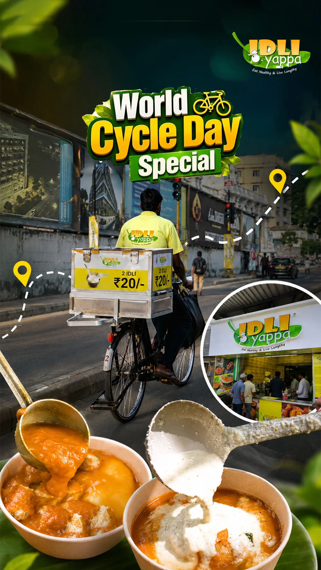 Digital Marketing Portfolio India 39 Thumbnail Idliyappa World Cycle Day